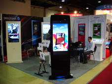 Kiosks at Moscow expo